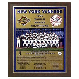 MLB Yankees 1996 World Series Plaque