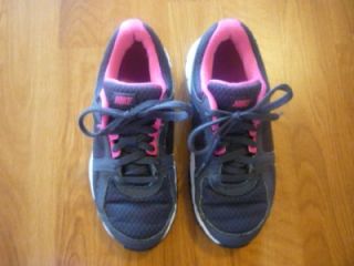 Girls Nike Dual Fusion Athletic Running Gym Tennis Shoes Sz 2 Youth