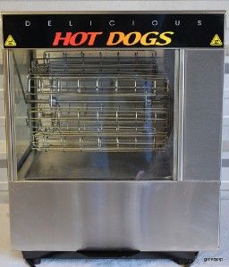 Star 175CBA Cadle Hot Dog Cooker Machine Broil O Dog