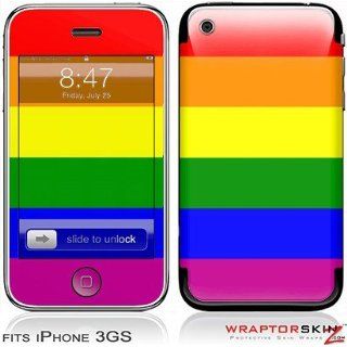 iPhone 3G & 3GS Skin and Screen Protector Kit   Rainbow