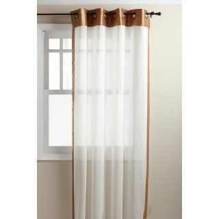 Stylemaster Soho 55 by 84 Inch Sheer Grommet Panel with