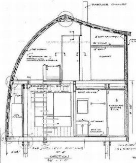 Arch Rafter House Cabin Plans Blueprints Modified A Frame Mountain