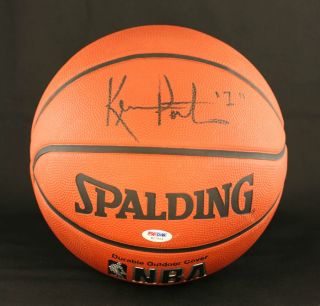 Kevin Porter Signed Basketball Washington Bullets Pistons PSA DNA