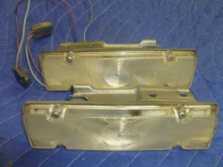  Chevy 409 Impala SS Belair Biscayne Front Turn Signal Housings