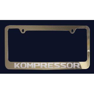 Mercedes Benz Kompressor License Plate Frame (Zinc Metal