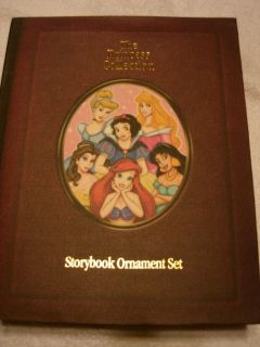 Princess Storybook Ornament Collection