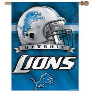 Detroit Lions 27 x 37 Vertical Flag