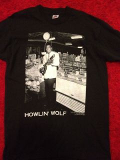 Vintage Howlin Wolf T Shirt 1991 Memphis Size L Blues