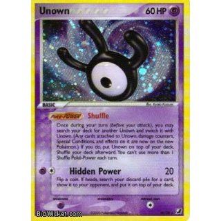 Unown W (Pokemon   EX Unseen Forces   Unown W #UNO023 Mint