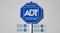 ADT Home Security Alarm System Yard Sign 4 Window Stickers No Signs