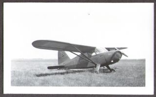 CA 1940 Stinson Monoplane Photo CF BZK Markings