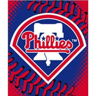Philadelphia Phillies Royal Plush Raschel MLB Blanket