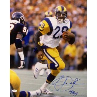 Eric Dickerson Autographed/Hand Signed Los Angeles Rams