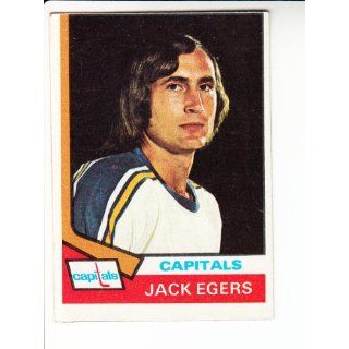 1974 75 Topps #93 Jack Egers Hockey 