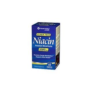 Niacin Flush Free 1000 mg. Capsules 1000 mg. 60 Capsules