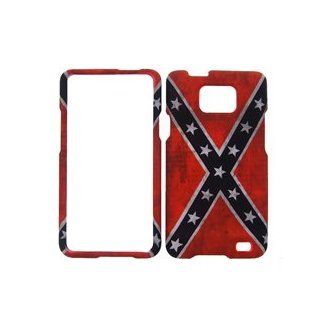 SAMSUNG GALAXY S II AT&T CONFEDERATE FLAG COVER CASE