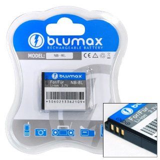 Blumax Li Ion replacement battery for Canon NB 8L fits