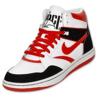 NIKE Sky Force High Mens Casual Shoes, Black/Sport Red