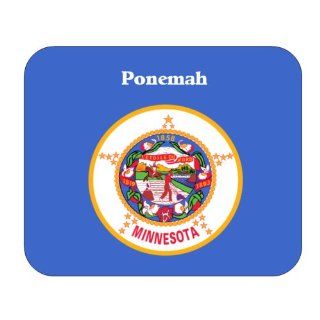 US State Flag   Ponemah, Minnesota (MN) Mouse Pad