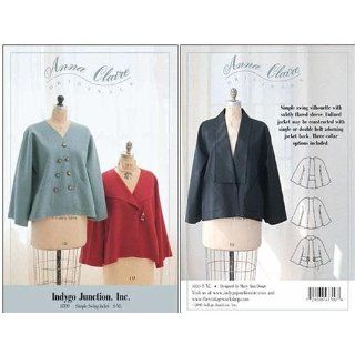 Indygo Junction Simple Swing Jacket Pattern By The Each