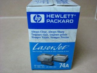 HP LaserJet Toner Cartridge 92274A Series 4L 4ml 4LC 4P 4MP 4PJ Black
