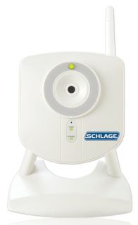 Schlage WCW100 Home Indoor Camera with Nexia Home Intelligence, White