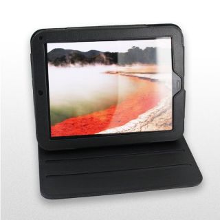 HP Touchpad Leather Folio Cover Case Adjustable Stand