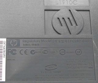 HP ScanJet 5590 Hewlett Packard Flatbed Scanner L1910C L1911B