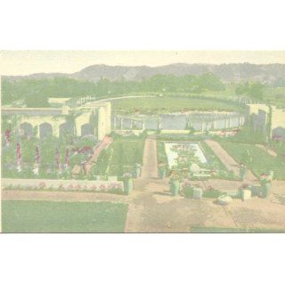 1920s Vintage Postcard   The Gardens   Samarkand Persian