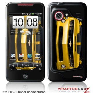 HTC Droid Incredible Skin   2010 Chevy Camaro Yellow