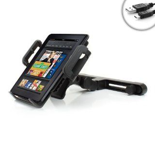 USA Gear TabGRAB Reinforced No Slip Tablet Car Mount Compatible With
