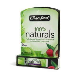 [3 PACK] Chapstick 100% Naturals, Lip Butter with five [5