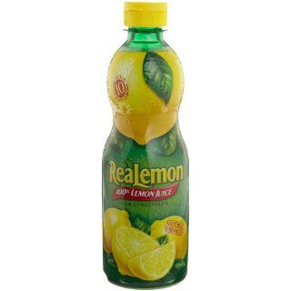 ReaLemon 100% Lemon Juice from Concentrate, 15 Ounce Squeeze Bottles