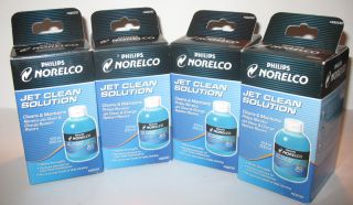 Philips Norelco HQ200 Jet Clean Solution 4 Unopened Bottles 10oz Each