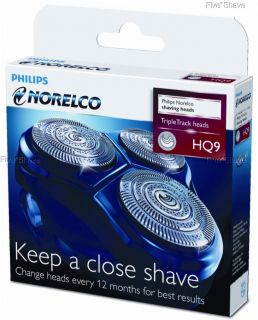  HQ9 HQ 9 Speed Smart Touch XL Shaver Replacement Heads Set