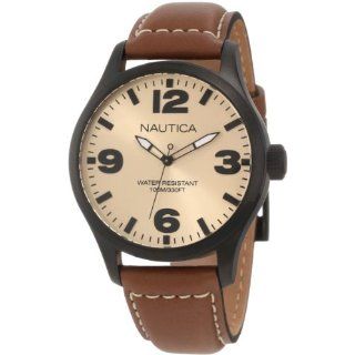 Nautica Mens N13616G BFD 102 Date Classic Analog Watch Watches