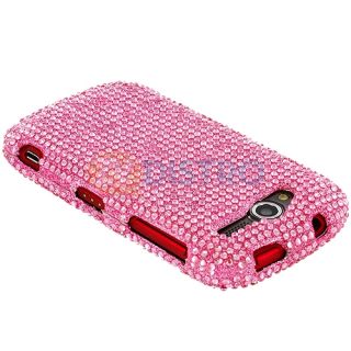 Pink Bling Rhinestone Case Cover for HTC myTouch 4G