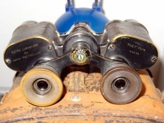 Antique Early 20thC French Huet 8x Postbellum 44838 Binocular