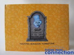 Disney Haunted Mansion Huet Hitchhicking Ghost Tombstone Big Fig Prop