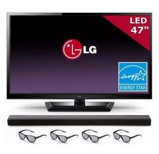 LG 47 Full 3D 1080p LED LCD Television