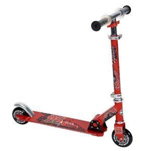 Huffy Disney Cars Inline Folding Scooter Red