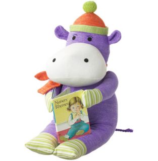 New Monkeez Stuffed Yarn Large Plush Toy Sock Hippo ☆