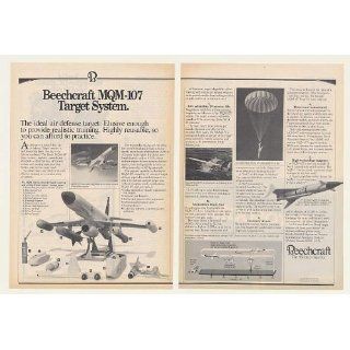 1983 Beechcraft MQM 107 Drone Aircraft Target Sys 2 Page