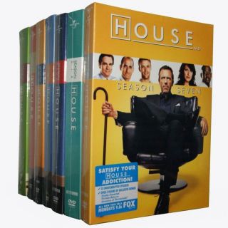House M D Seasons 1 8 Brand New SEALED starring Hugh Laurie