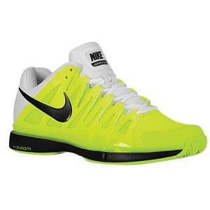 Nike Zoom Vapor 9 Tour   Mens   Tennis   Shoes   Volt/White/Black