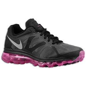 Nike Air Max + 2012   Womens   Running   Shoes   Black/Rave Pink