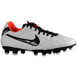 Nike Tiempo Natural IV Leather FG   Mens   Soccer   Shoes   White