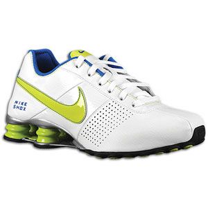 Nike Shox Deliver   Mens   Running   Shoes   White/Soar/Cyber