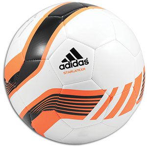 adidas Starlancer III   Soccer   Sport Equipment   White/Warning/Black