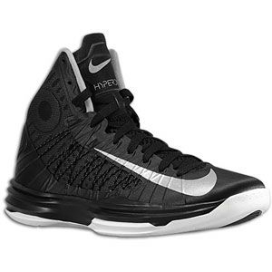 Nike Hyperdunk   Mens   Basketball   Shoes   Black/Metallic Silver